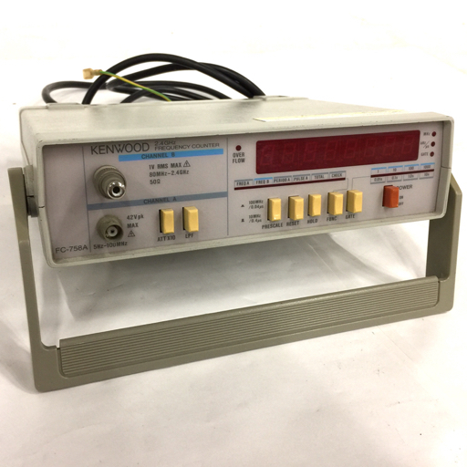 KENWOOD FC-758A 2.4GHz FREQUENCY COUNTER 周波数カウンター アマチュア無線